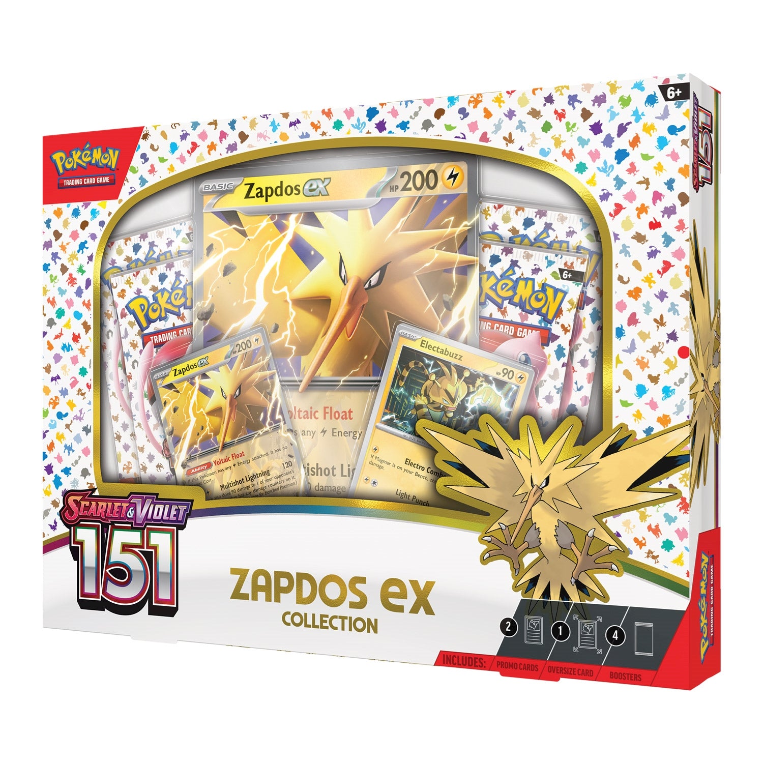 POKEMON ZAPDOS-EX COLLECTION BOX
