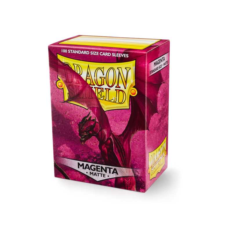DRAGON SHIELD STANDARD SLEEVES - MATTE MAGENTA (100 STK.)