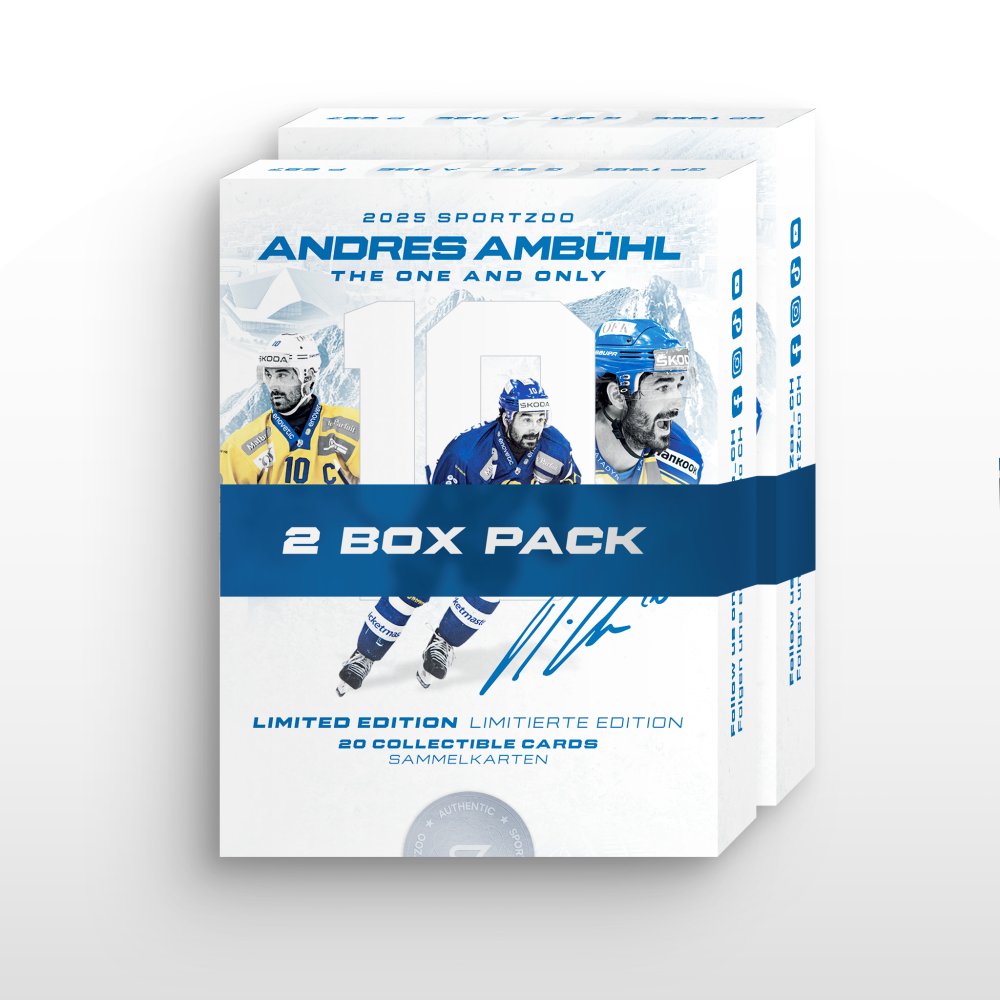 HOBBY BOX ANDREAS AMBÜHL - THE ONE AND ONLY - 2 BOX PACK