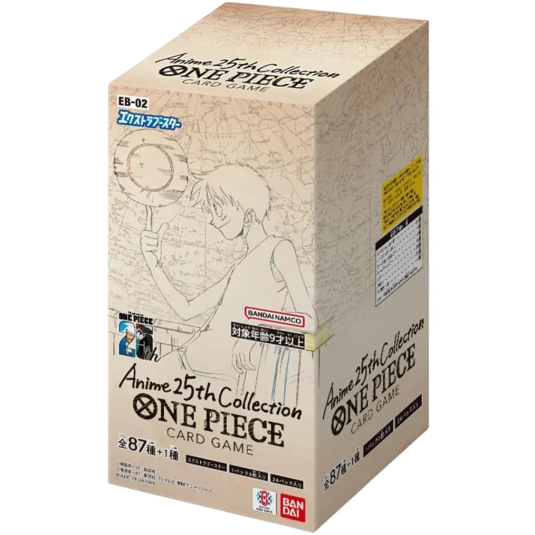 ONE PIECE EB02 DISPLAY: ANIME 25TH COLLECTION -JP-