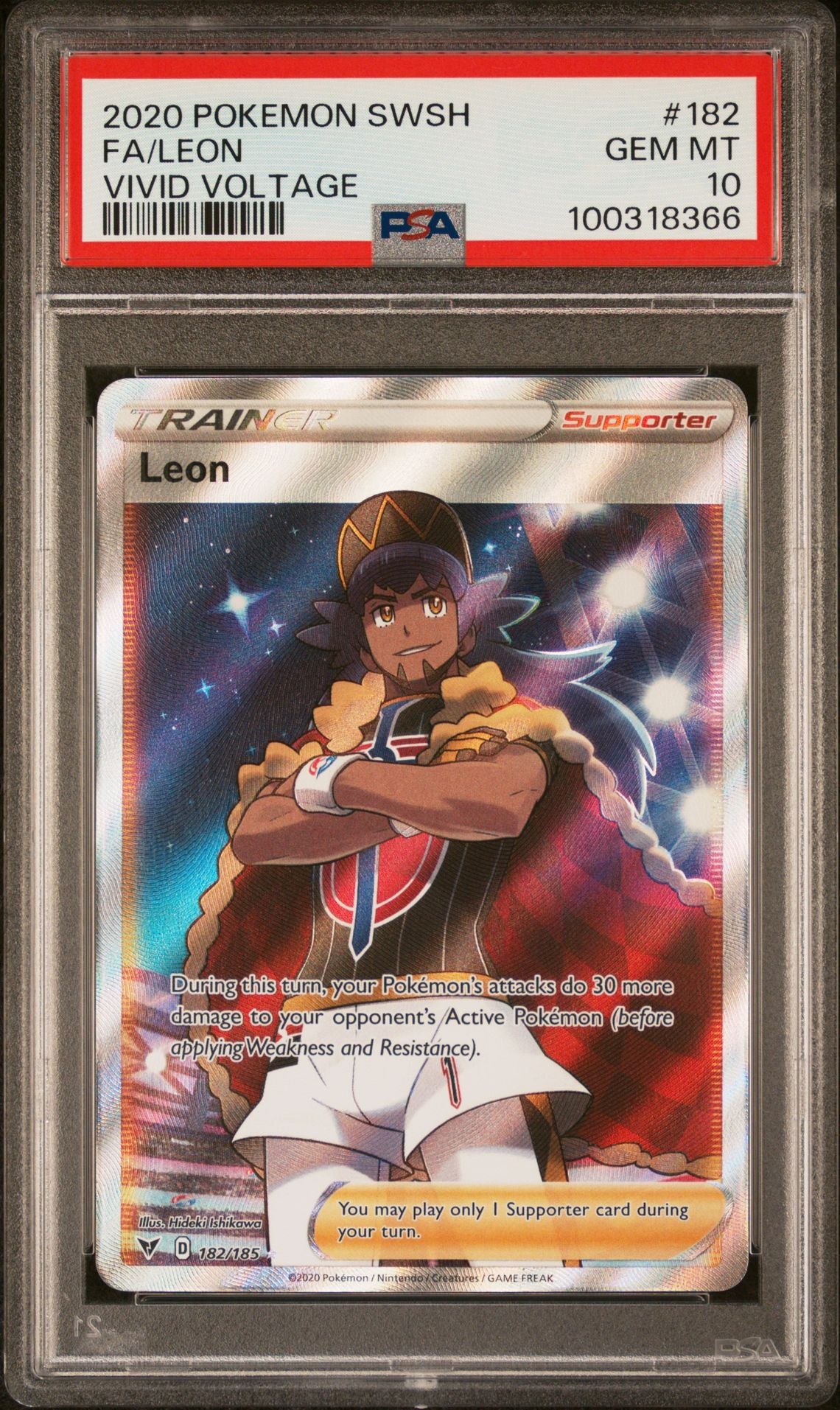 2020 LEON #182 - PSA 10