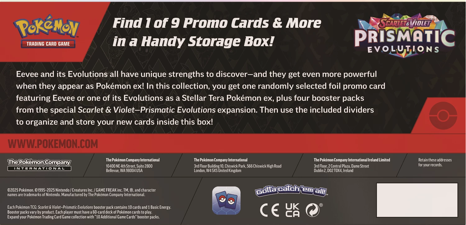 POKÉMON SURPRISE BOX SCARLET & VIOLET: PRISMATIC EVOLUTIONS