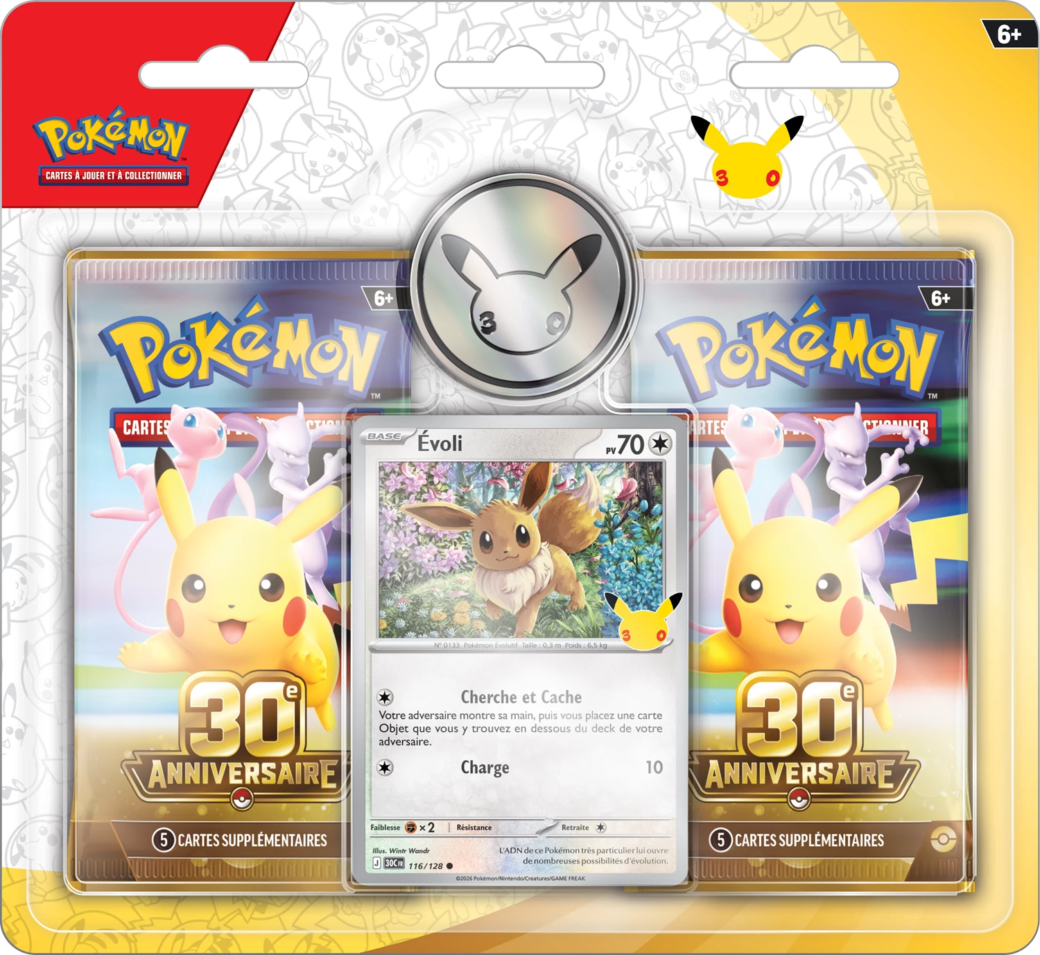 PRE-ORDER: POKÉMON 2-PACK BLISTER 30TH CELEBRATIONS -FR-