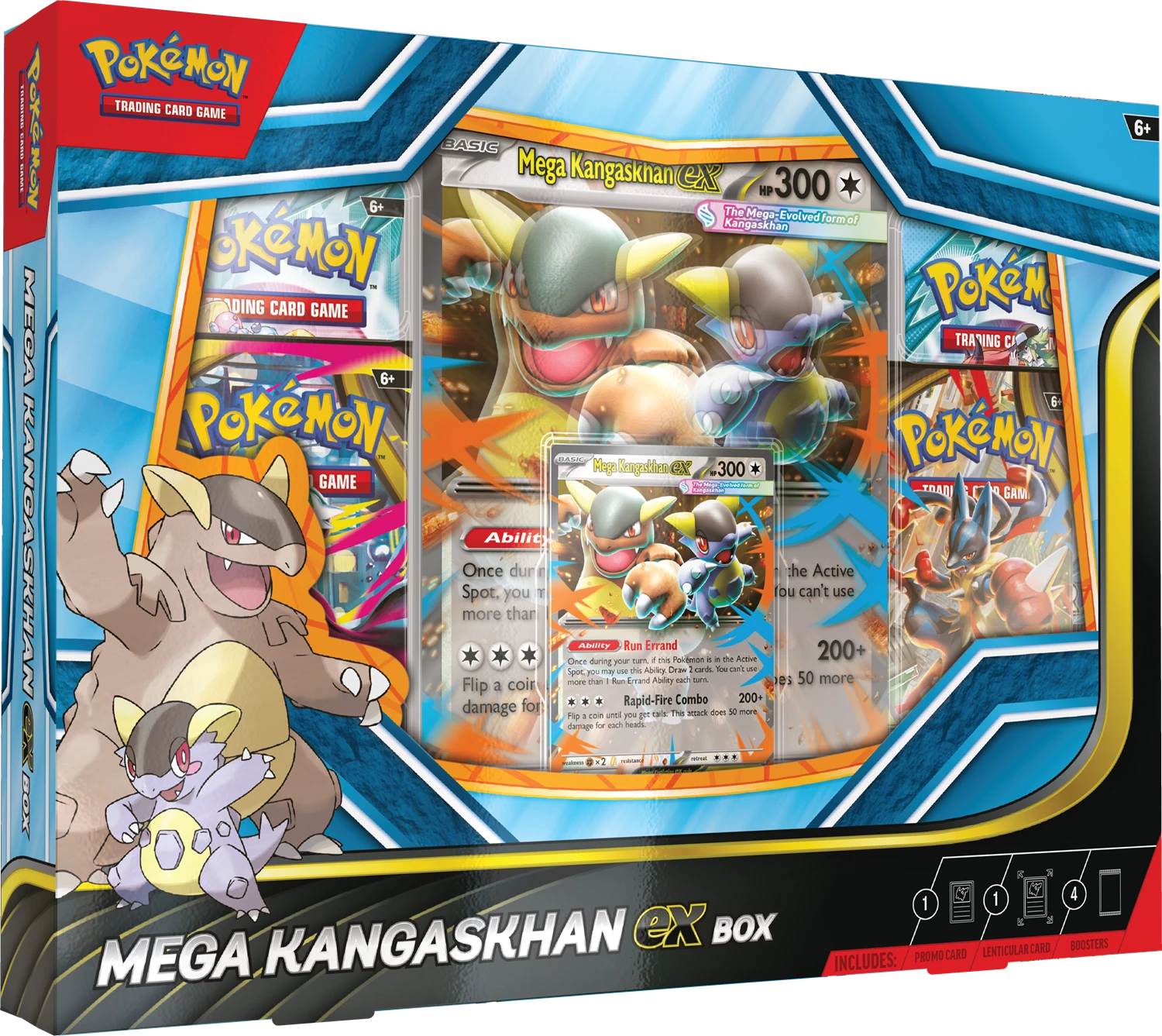 PRE-ORDER: POKÉMON MEGA KENGASKAN EX BOX