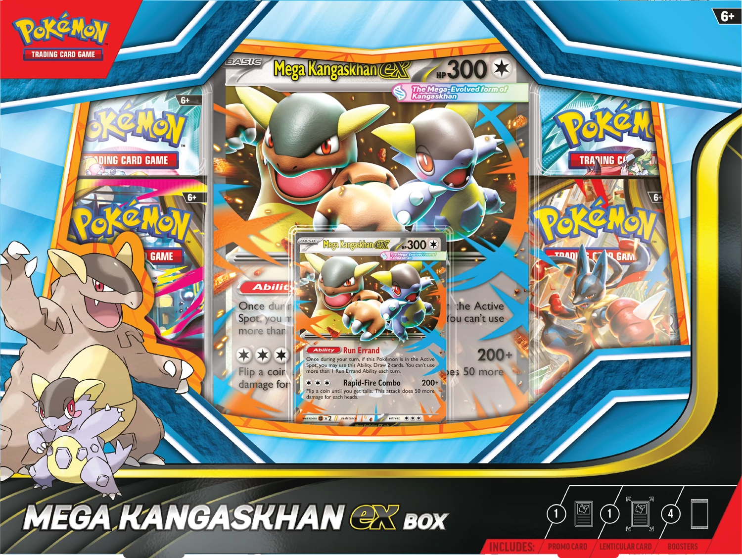 PRE-ORDER: POKÉMON MEGA KENGASKAN EX BOX
