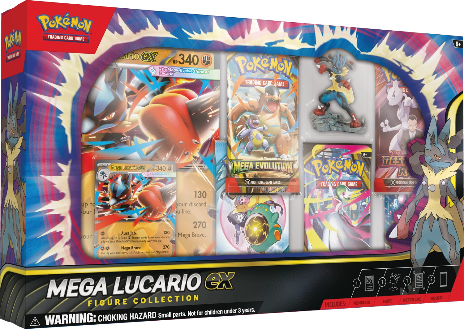 POKÉMON MEGA LUCARIO EX FIGURE COLLECTION