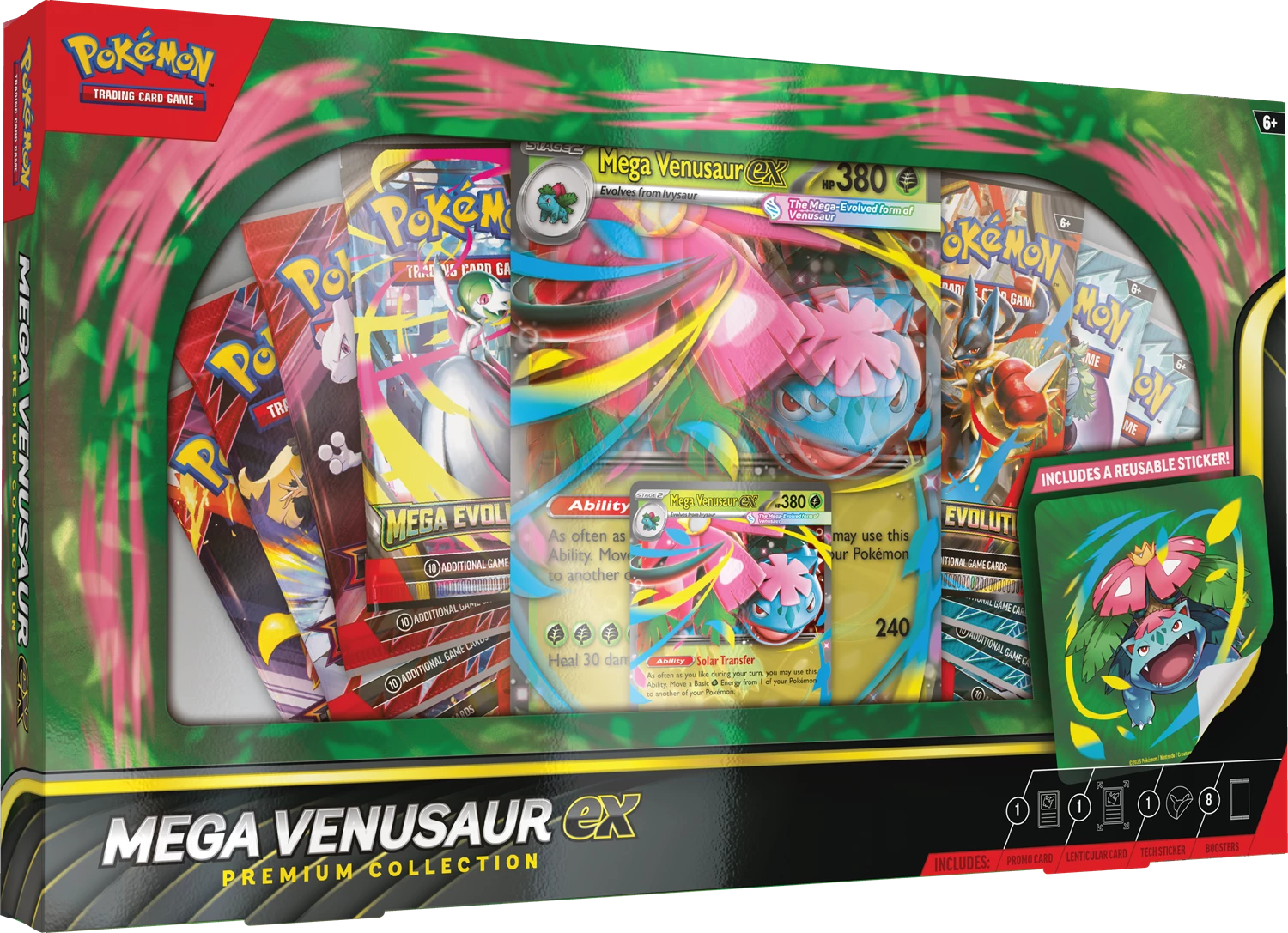PRE-ORDER: POKÉMON PREMIUM COLLECTION: VENUSAUR EX