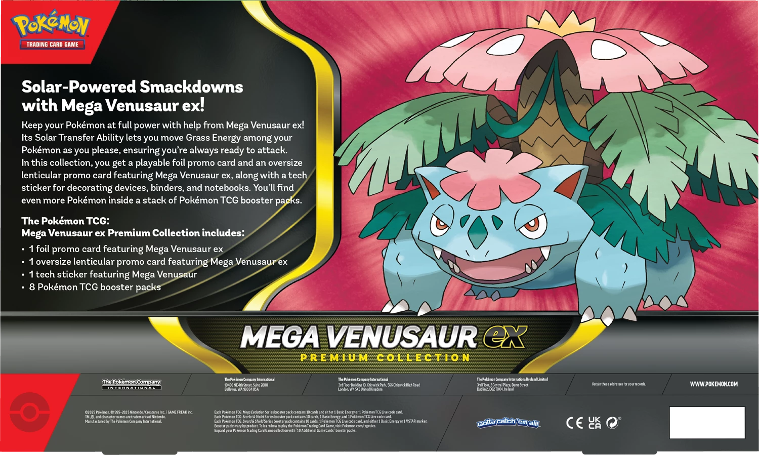 PRE-ORDER: POKÉMON PREMIUM COLLECTION: VENUSAUR EX