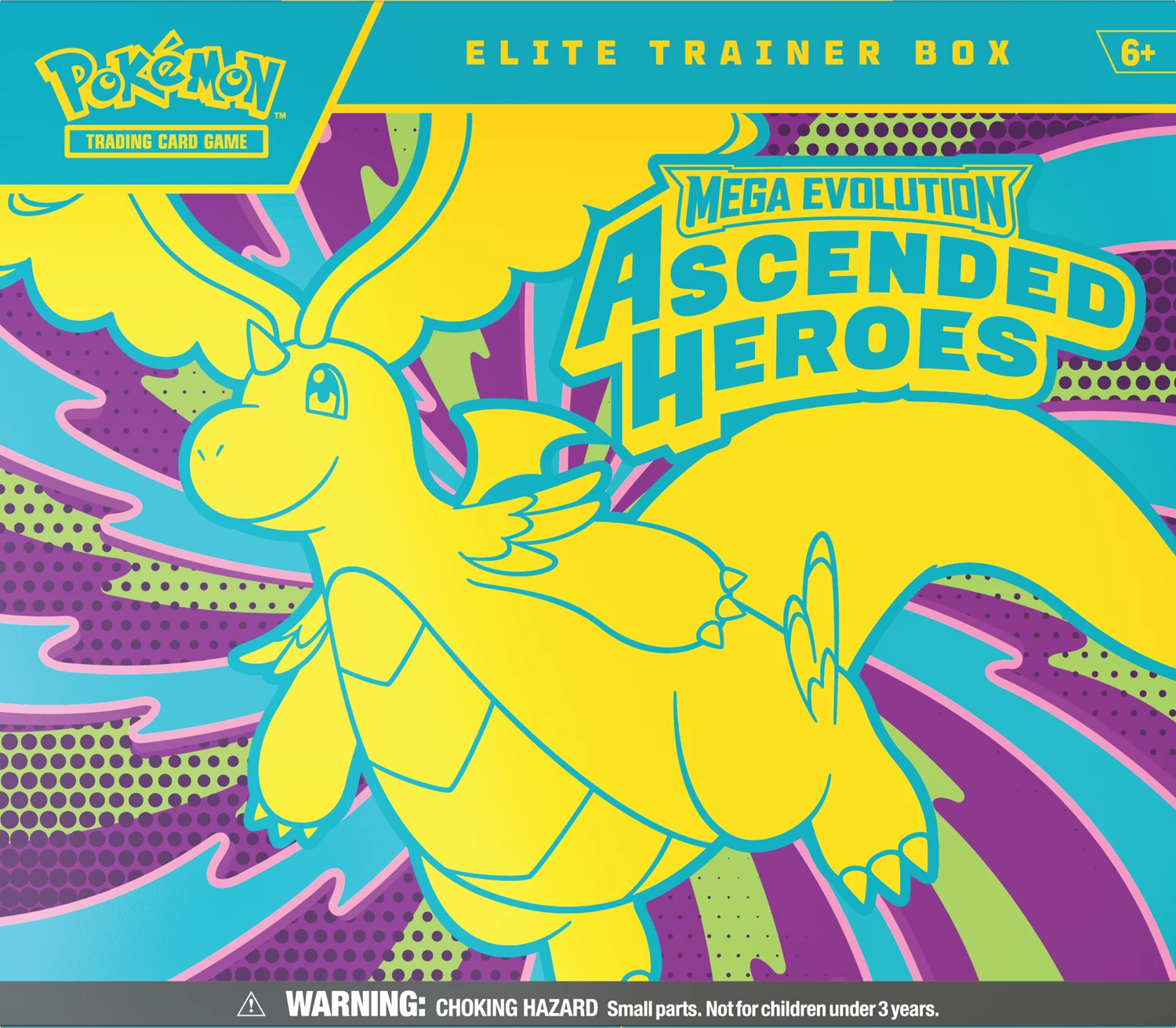 PRE-ORDER: POKÉMON ETB MEGA EVOLUTION: ASCENDED HEROES