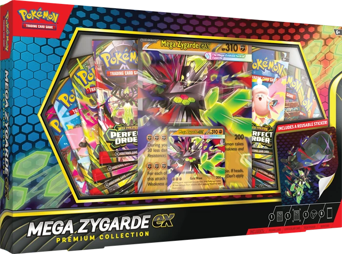 POKÉMON MEGA EVOLUTION: MEGA ZYGARDE EX PREMIUM COLLECTION -EN-