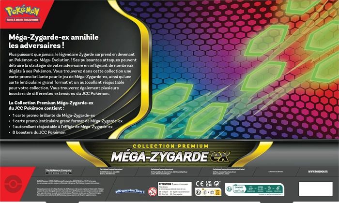 POKÉMON MEGA EVOLUTION: MÉGA-ZYGARDE EX PREMIUM COLLECTION -FR-