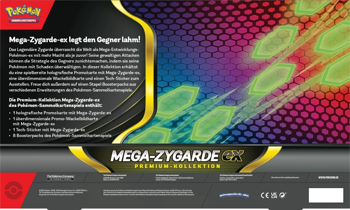 POKÉMON MEGA EVOLUTION: MEGA ZYGARDE EX PREMIUM KOLLEKTION -DE-