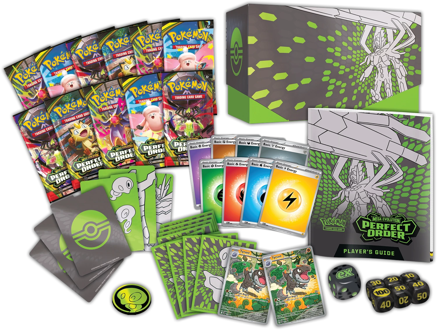 PRE-ORDER: POKÉMON ETB MEGA EVOLUTION: PERFECT ORDER