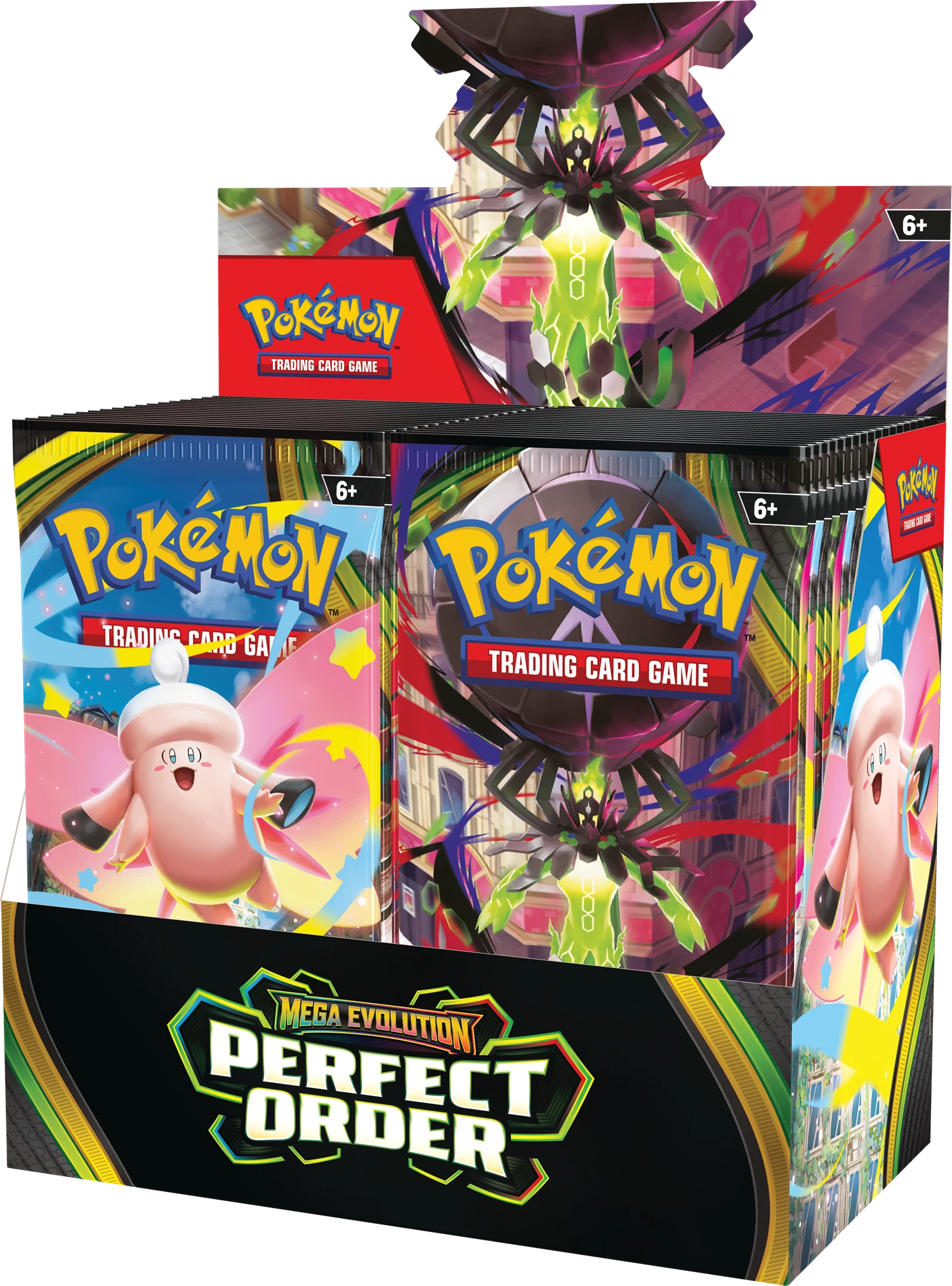 PRE-ORDER: POKÉMON DISPLAY: MEGA EVOLUTION PERFECT ORDER