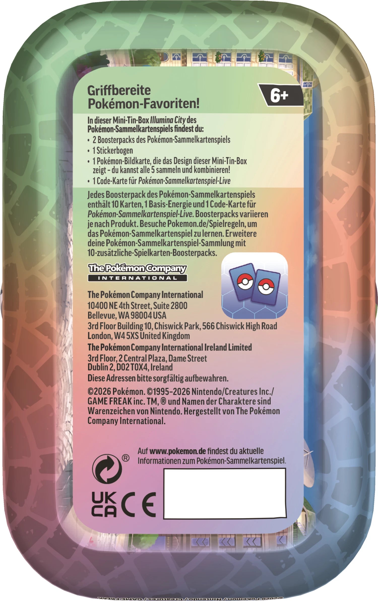 POKÉMON MINI TIN: ILLUMINA CITY -EN-