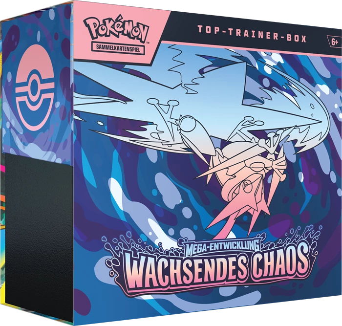 PRE-ORDER: POKÉMON ETB MEGA-ENTWICKLUNG WACHSENDES CHAOS -DE-
