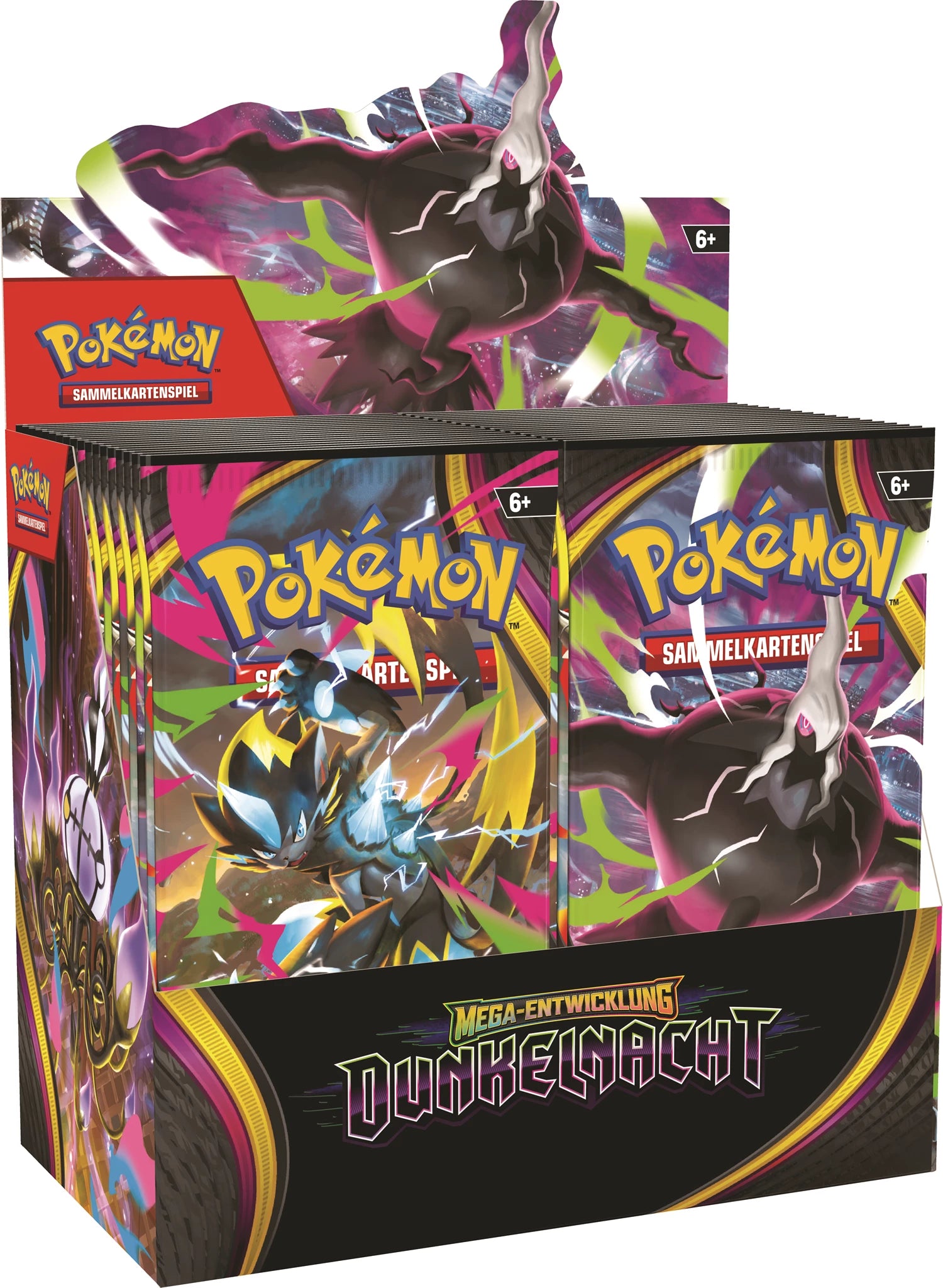 PRE-ODER: POKÉMON DISPLAY: MEGA EVOLUTION: DUNKELNACHT -DE-