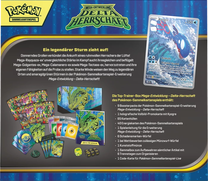 PRE-ORDER: POKÉMON ETB: MEGA ENTWICKLUNG DELTA HERRSCHAFT