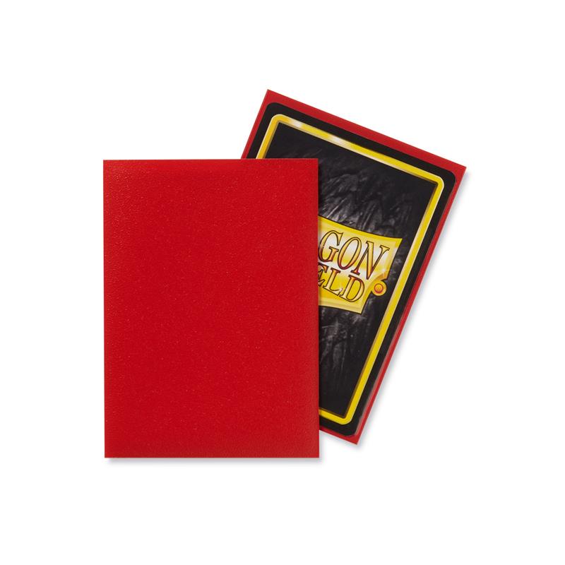 DRAGON SHIELD STANDARD SLEEVES - MATTE CRIMSON (100 STK.)
