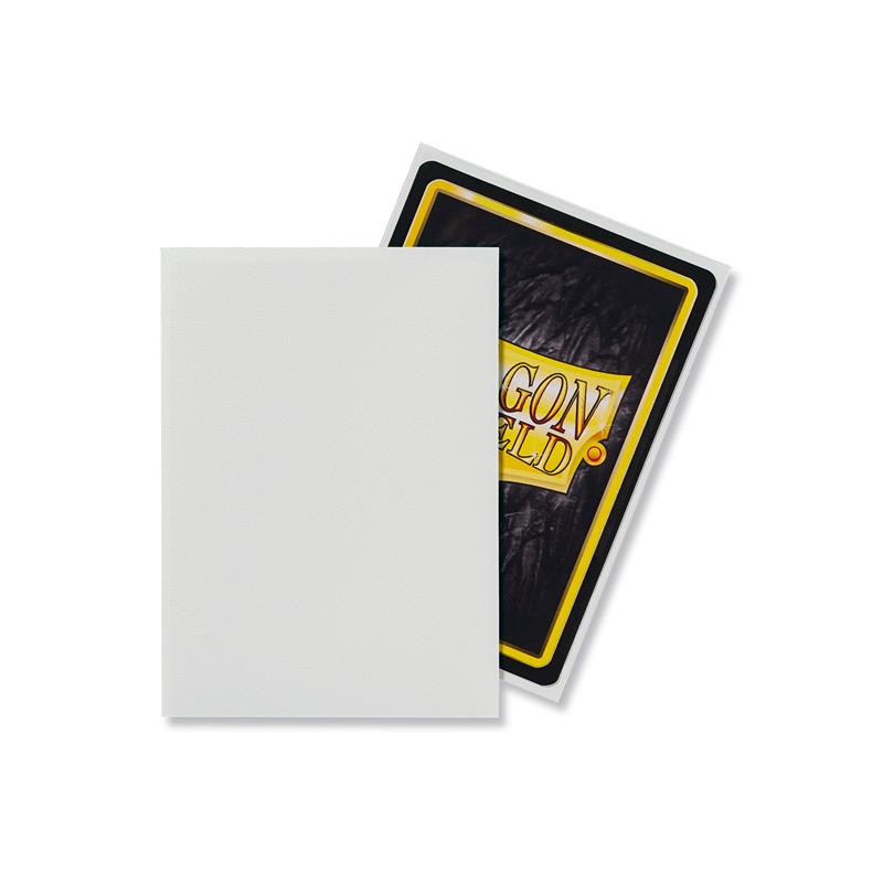 DRAGON SHIELD STANDARD SLEEVES - MATTE WHITE (100 STK.)