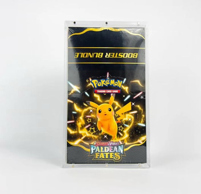 ACRYL CASE FÜR POKÉMON BOOSTERBUNDLE DISPLAY