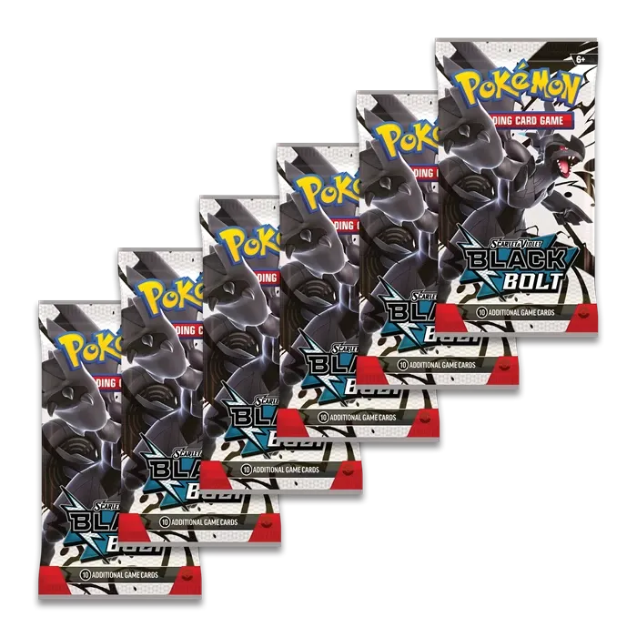 RIP & SHIP: POKÉMON BOOSTER SCARLET & VIOLET: BLACK BOLT & WHITE FLARE