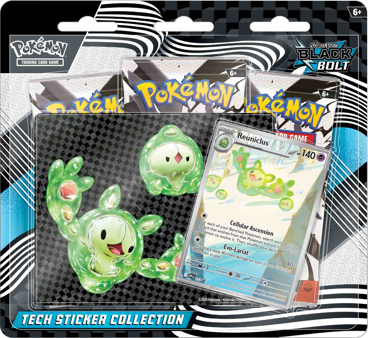 POKÉMON TECH-STICKER COLLECTION SCARLET & VIOLET: BLACK BOLT