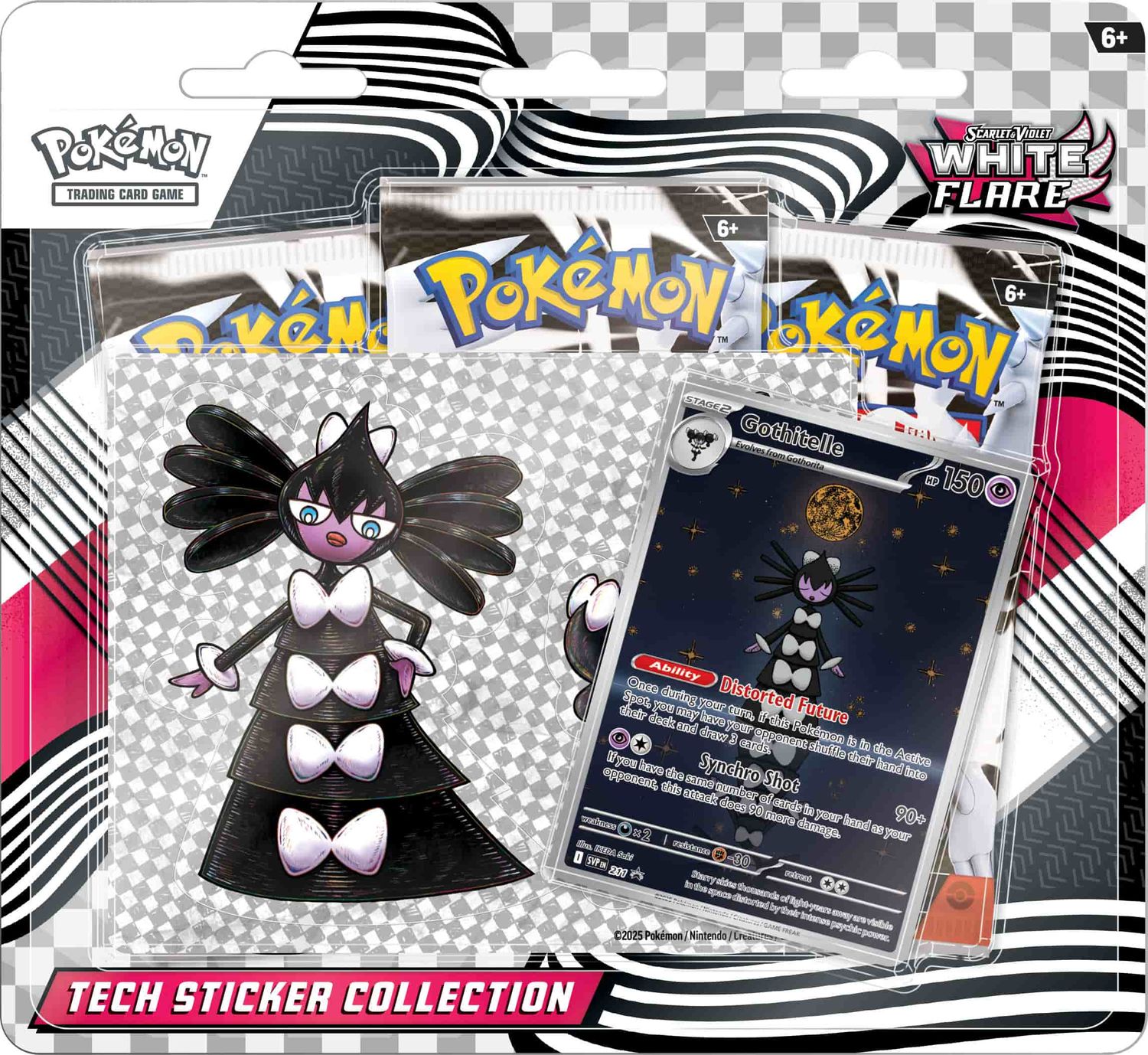 POKÉMON TECH-STICKER COLLECTION SCARLET & VIOLET: WHITE FLARE