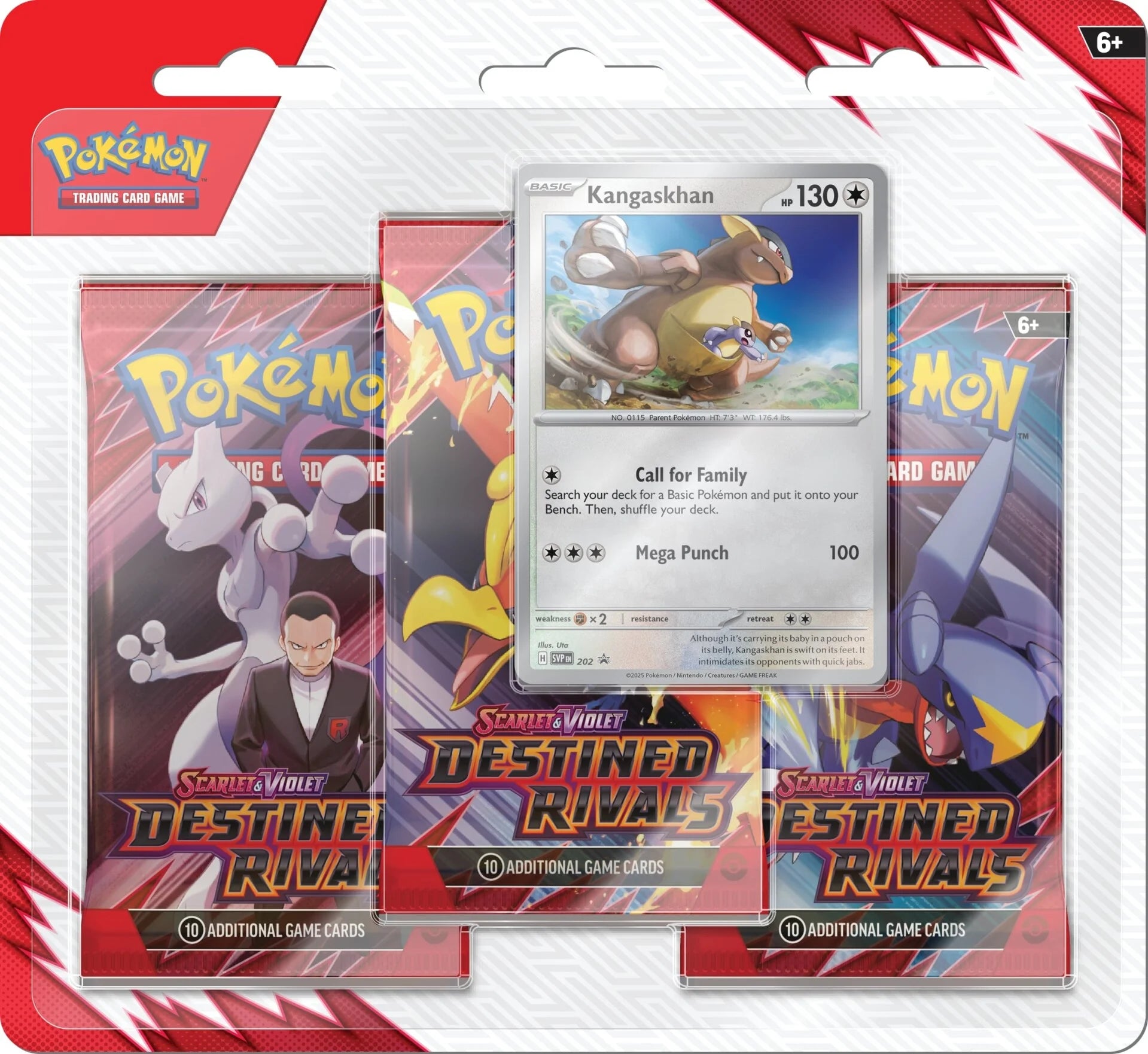 PRE-ORDER POKÉMON 3-PACK BLISTER SCARLET & VIOLET: DESTINED RIVALS