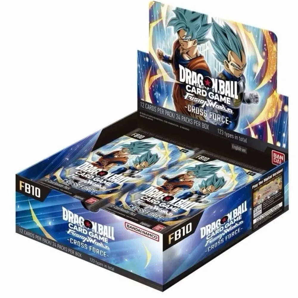 DRAGON BALL SUPER FUSION WORLD FB10 CROSS FORCE DISPLAY -EN-