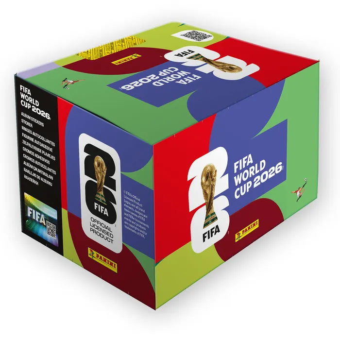 PRE-ORDER: PANINI FIFA WORLD CUP 2026 STICKER COLLECTION BOX (100)