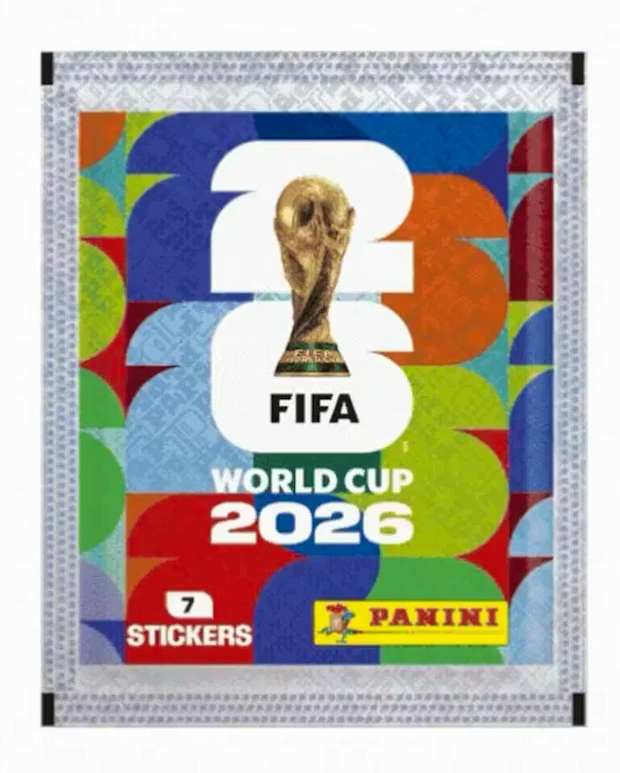 PRE-ORDER: PANINI FIFA WORLD CUP 2026 STICKER COLLECTION PACK (100)