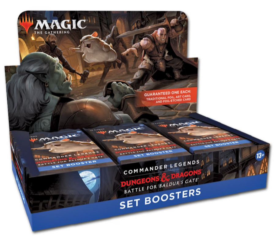 MTG SET BOOSTER DISPLAY: COMMANDER LEGENDS: BATTLE FOR BALDUR'S GATE