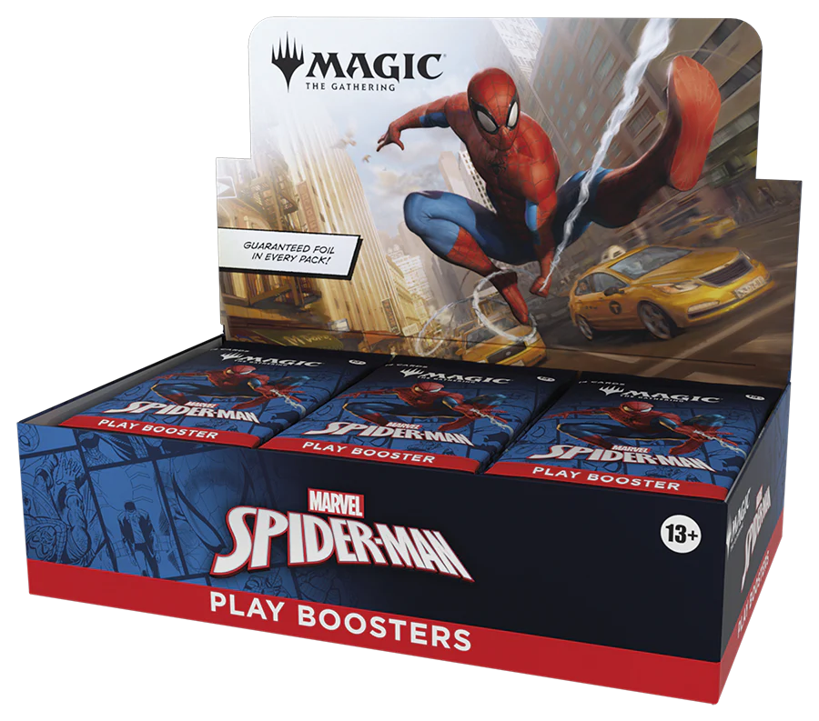 PRE-ORDER MAGIC: THE GATHERING - PLAY BOOSTER DISPLAY: MARVEL'S SPIDER-MAN