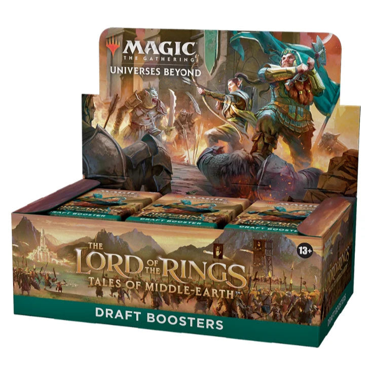 MAGIC: THE GATHERING - DRAFT BOOSTER DISPLAY: THE LORD OF THE RINGS: TALES OF MIDDLE-EARTH