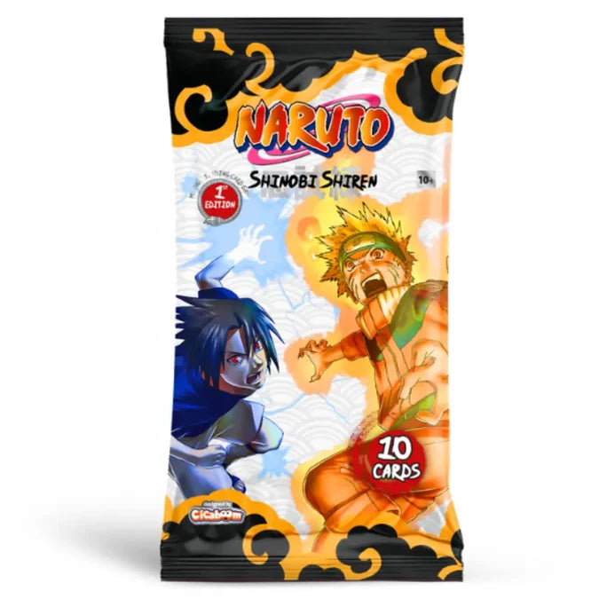 PRE-ORDER: NARUTO MYTHOS TCG SHINOBI SHIREN "FIRST EDITION" BOOSTER DISPLAY