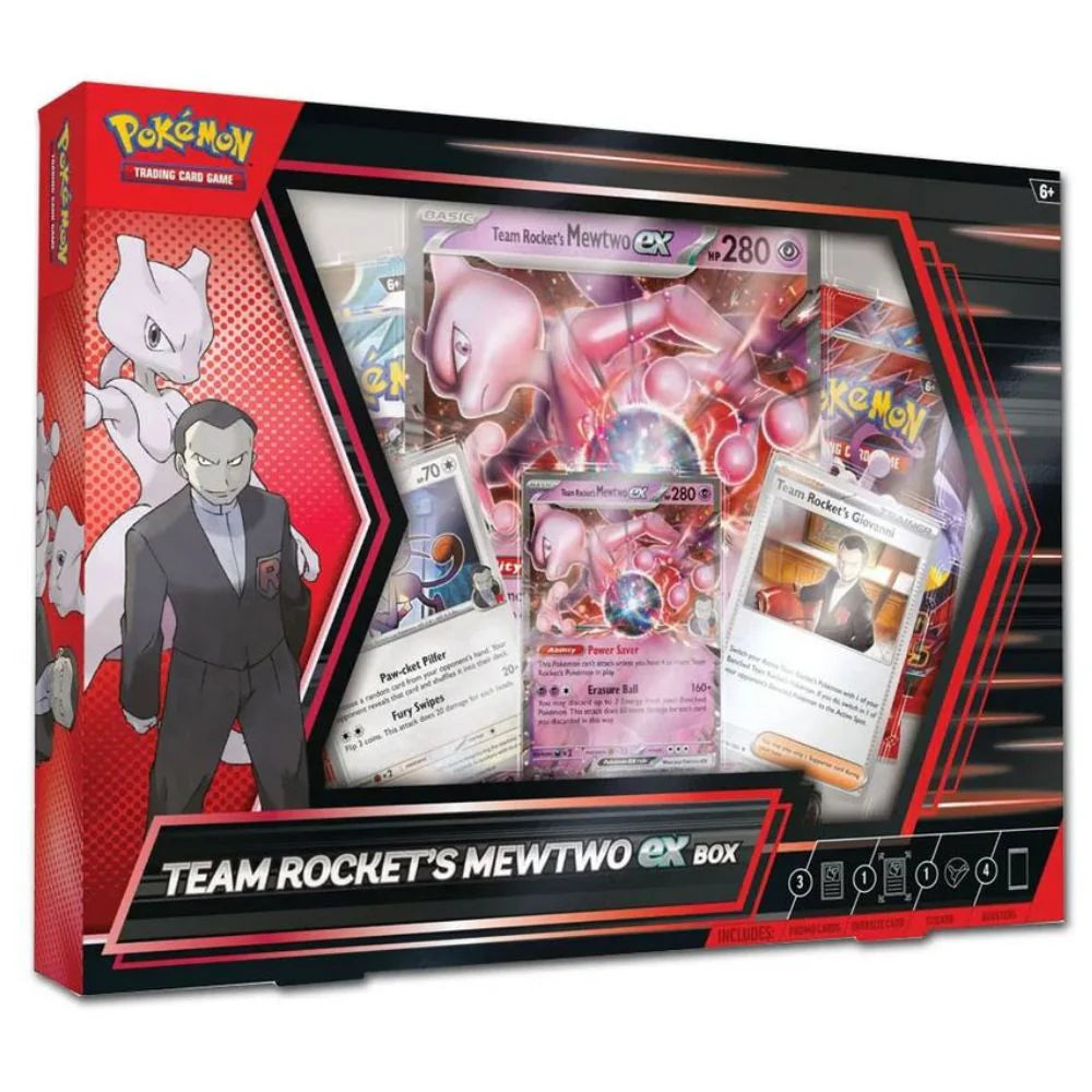 POKÉMON TEAM ROCKET'S MEWTWO EX BOX