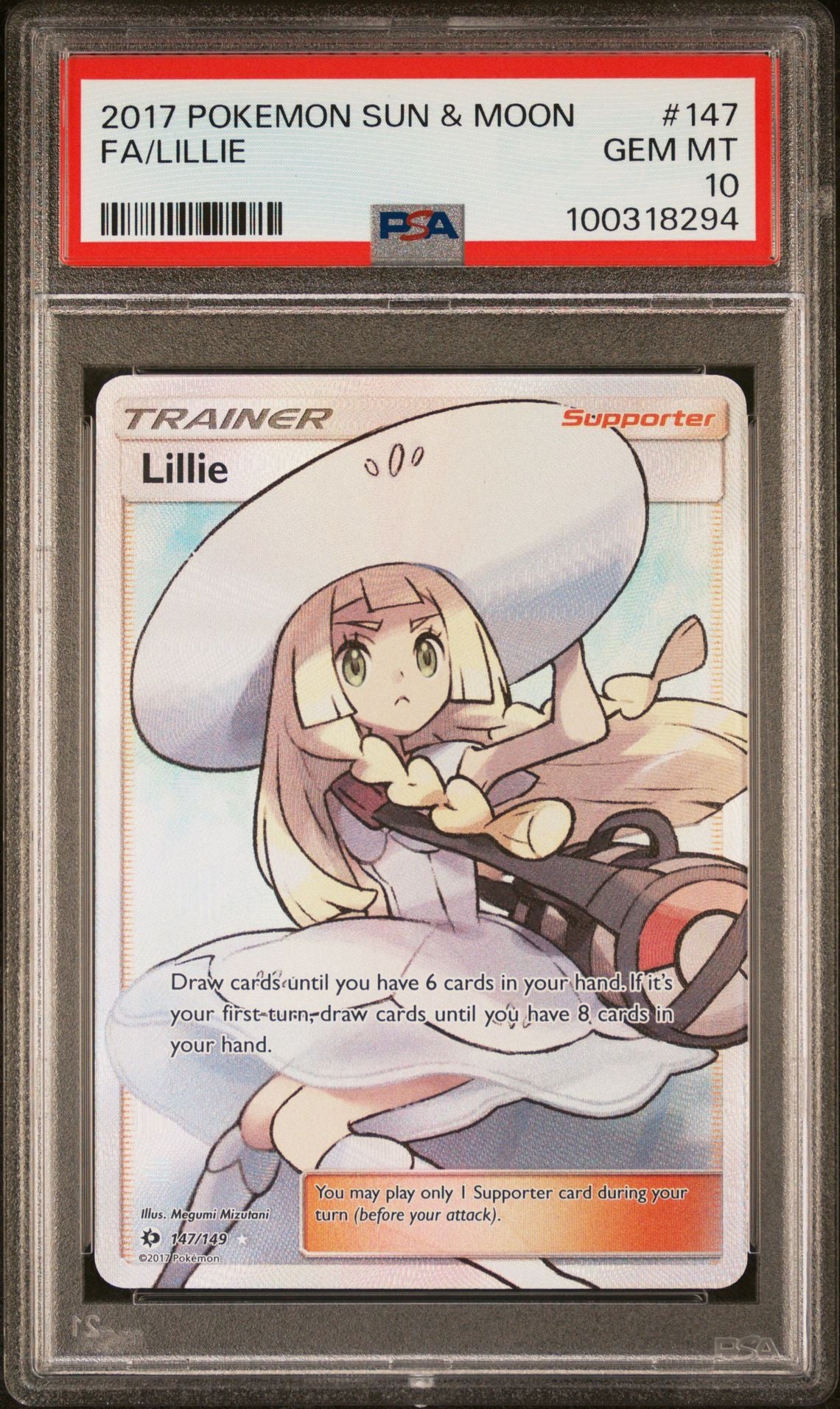 2017 LILLIE #147 - PSA 10