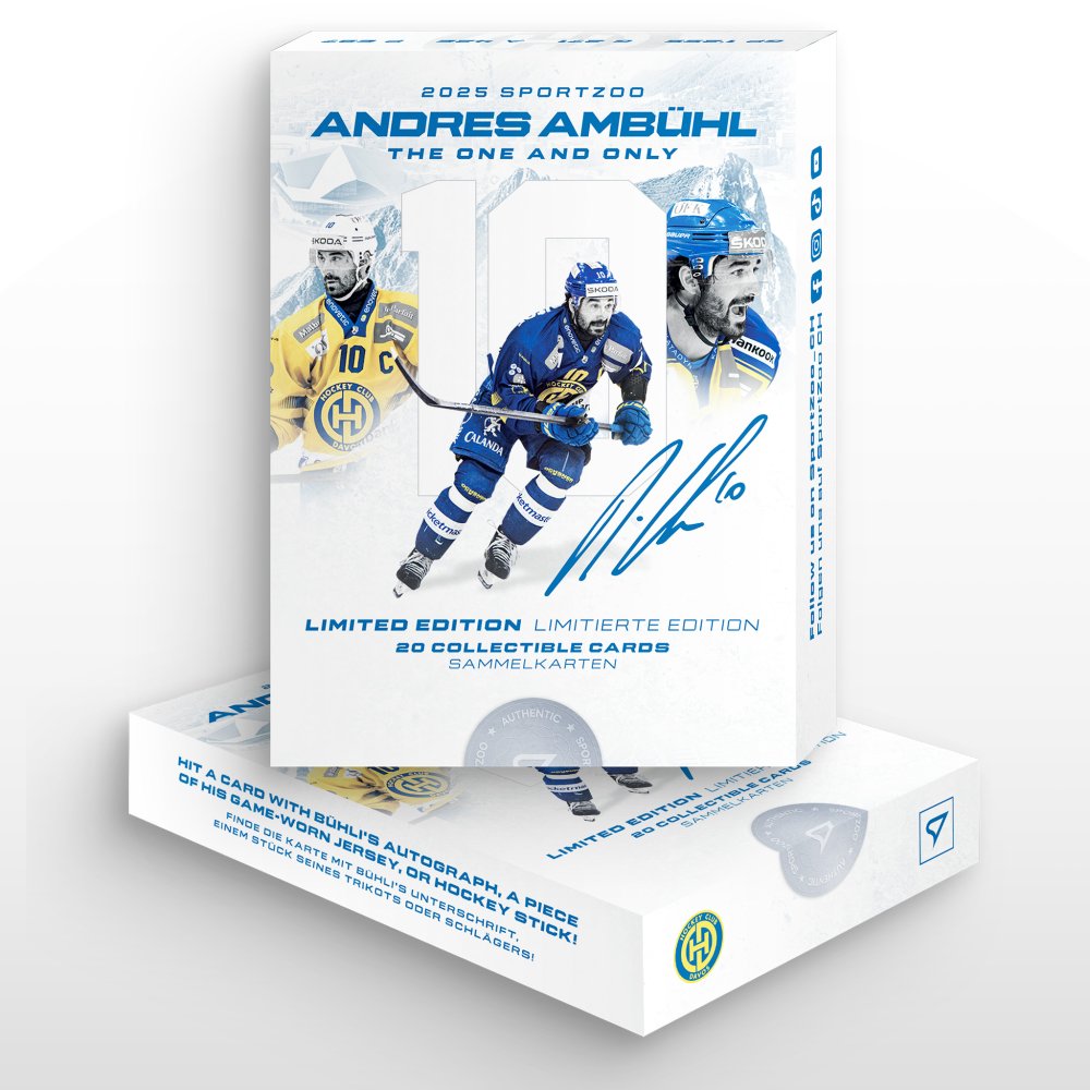 HOBBY BOX ANDREAS AMBÜHL - THE ONE AND ONLY - 2 BOX PACK