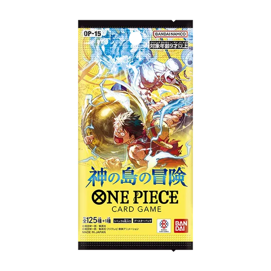 PRE-ORDER: ONE PIECE OP15 DISPLAY: ADVENTURE ON KAMI'S ISLAND -JP-