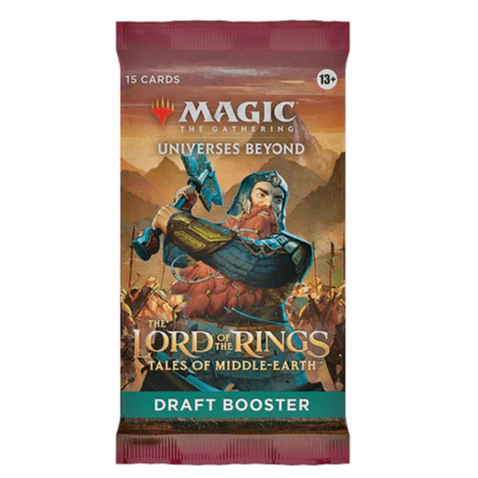 MAGIC: THE GATHERING - DRAFT BOOSTER: THE LORD OF THE RINGS: TALES OF MIDDLE-EARTH