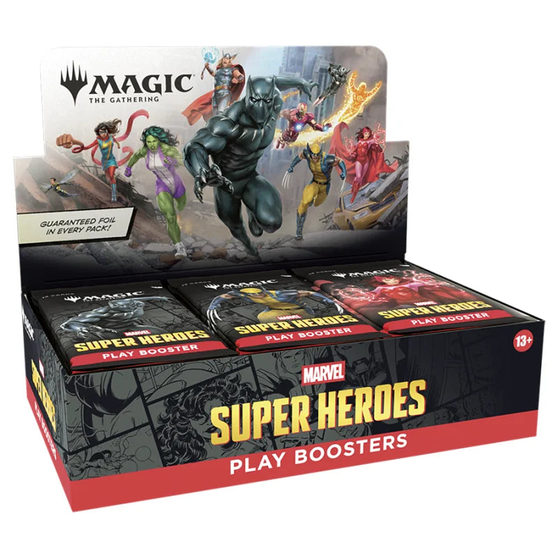 MAGIC: THE GATHERING - PLAY BOOSTER DISPLAY: MARVEL SUPER HEROES
