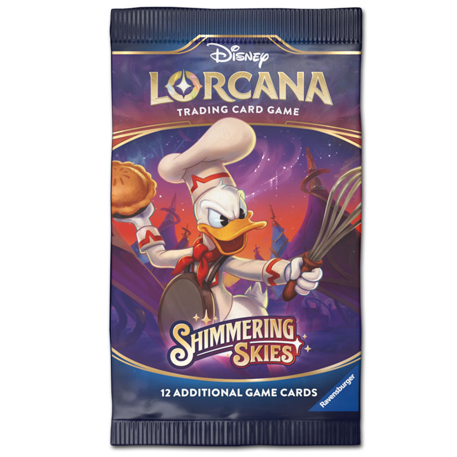 DISNEY LORCANA TCG DISPLAY: SHIMMERING SKIES