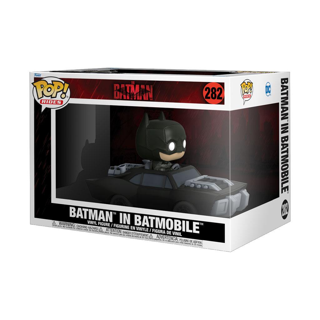 POP - DC COMICS - BATMAN IN THE BATMOBILE