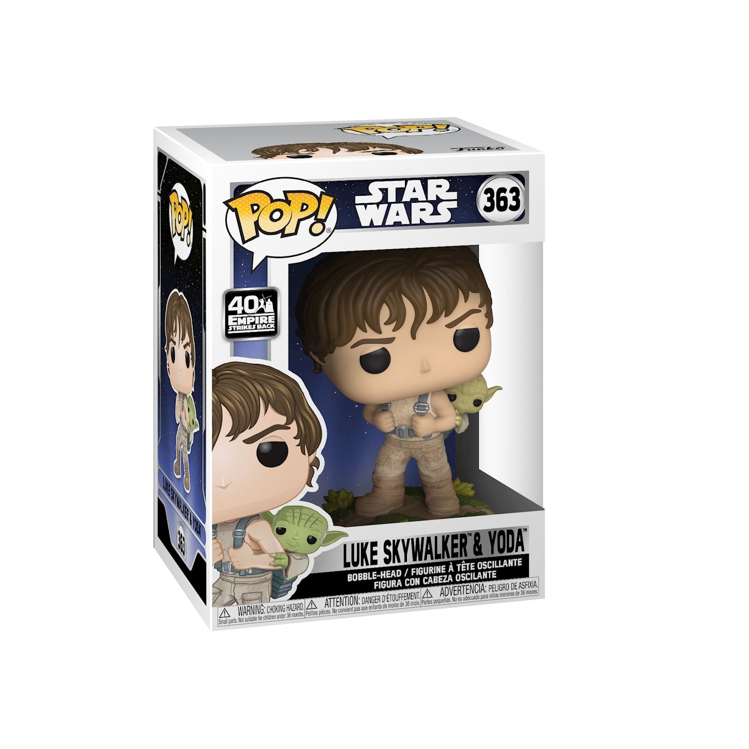 POP - STAR WARS - LUKE SKYWALKER WITH YODA