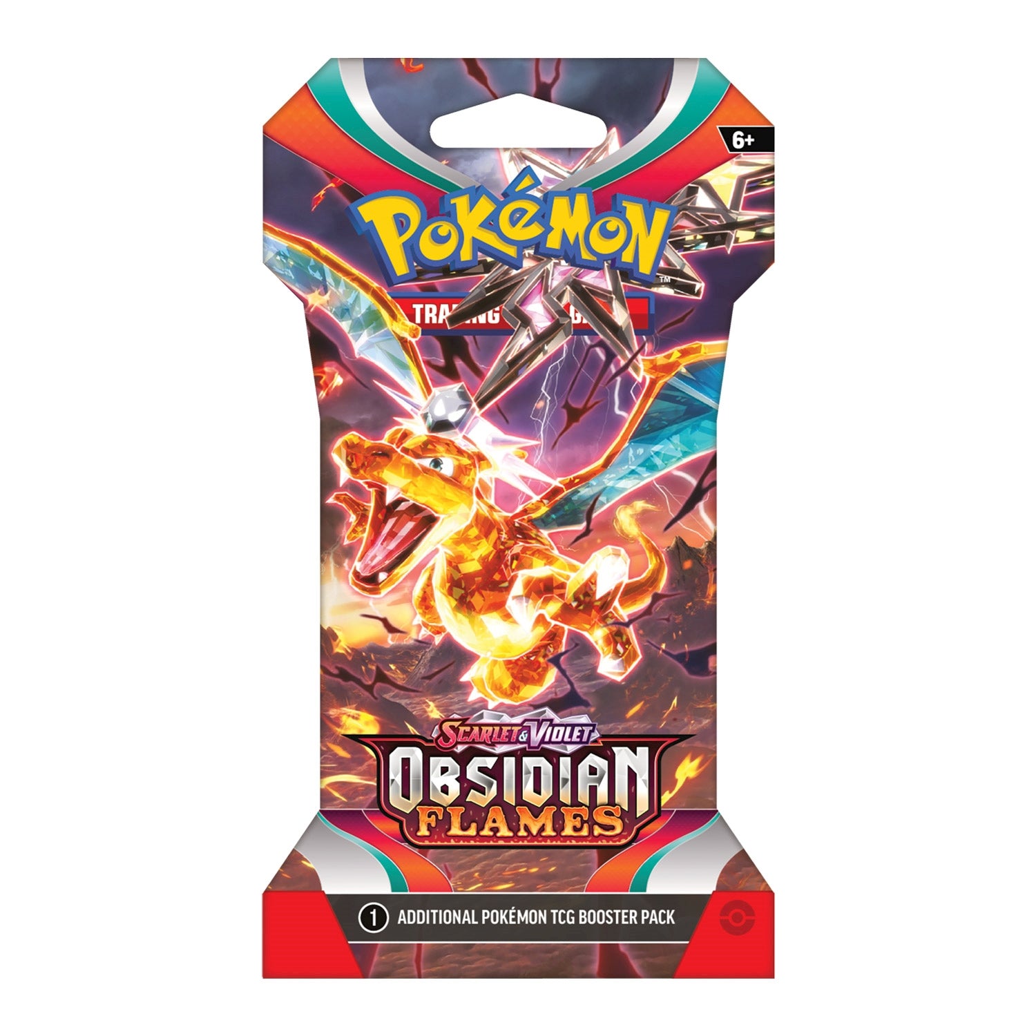 POKÉMON SLEEVED BOOSTER SCARLET & VIOLET: OBSIDIAN FLAMES