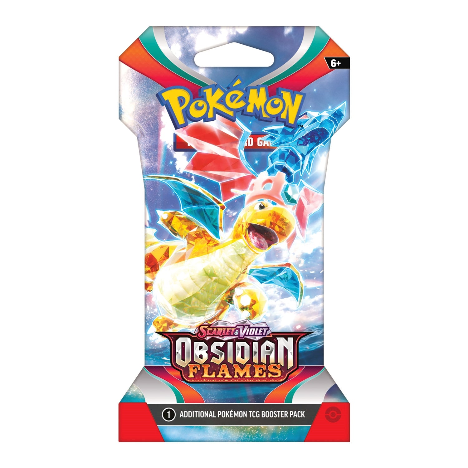 POKÉMON SLEEVED BOOSTER SCARLET & VIOLET: OBSIDIAN FLAMES