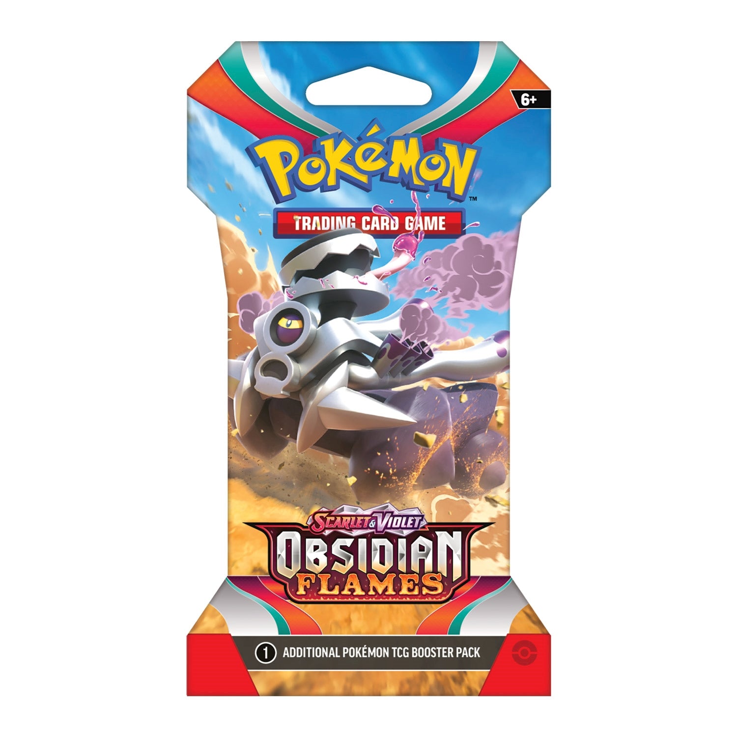 POKÉMON SLEEVED BOOSTER SCARLET & VIOLET: OBSIDIAN FLAMES