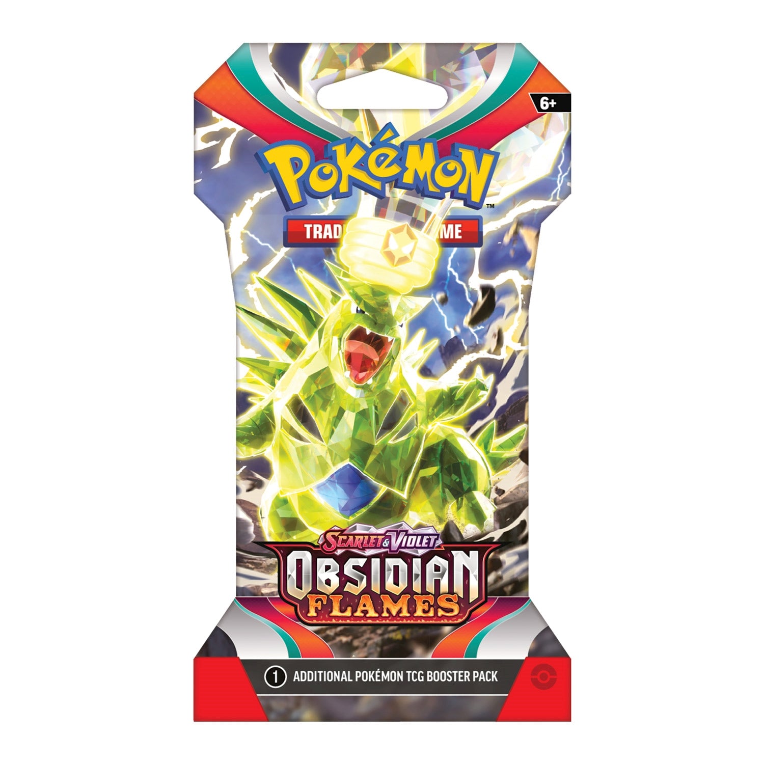 POKÉMON SLEEVED BOOSTER SCARLET & VIOLET: OBSIDIAN FLAMES