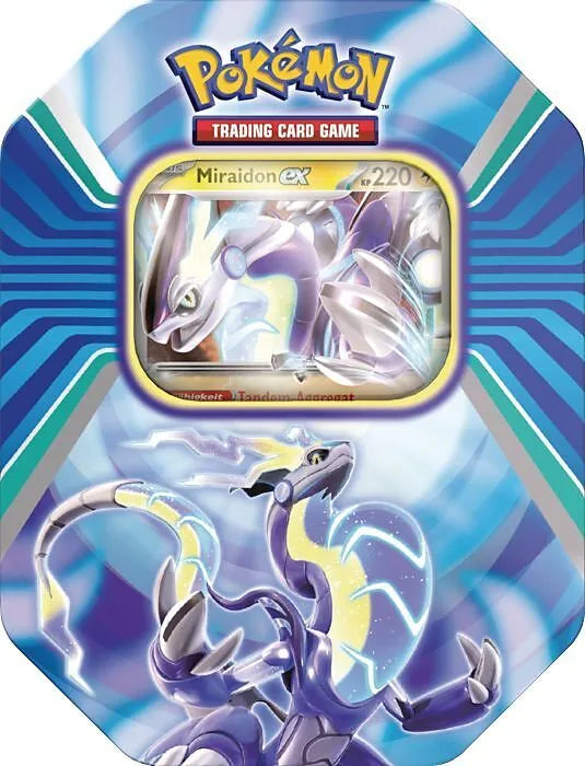 POKÉMON PALDEA LEGENDS TIN BOX # MIRAIDON EX